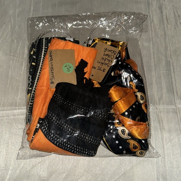 🪸🌝Noellery Spring Horse Tassel Scarf Beautiful lovely striped border details - Picture 13 of 13